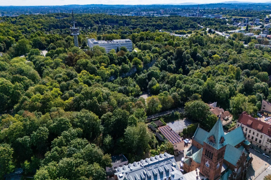 Teren przy ul. Redemptorystów na Krzemionkach