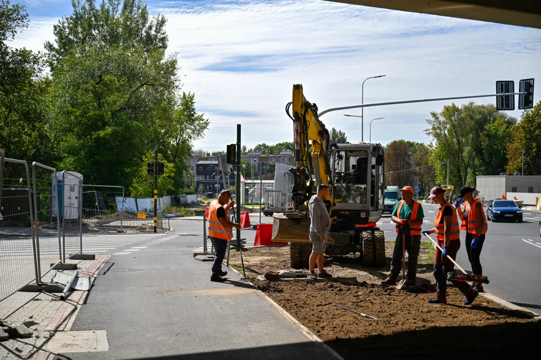 Budowa KST IV do Mistrzejowic