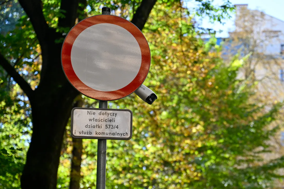 Szlaban na ul. Św. Marka