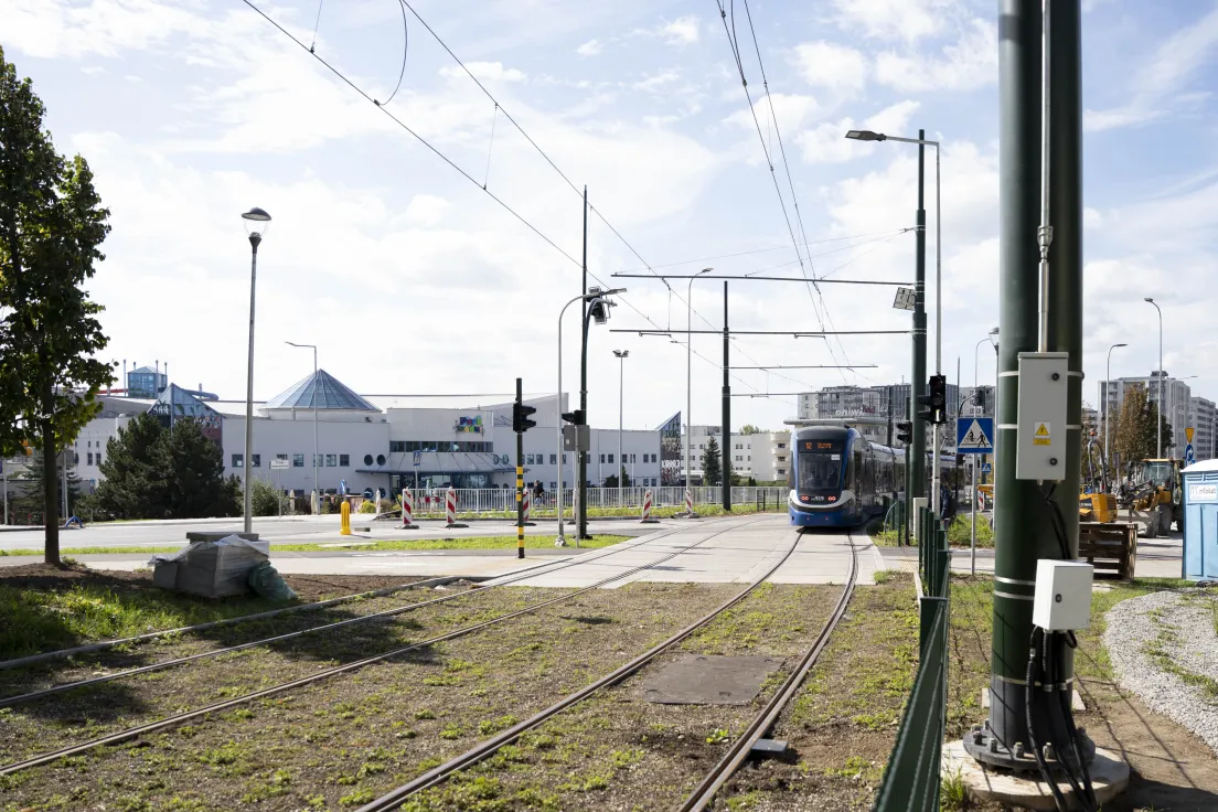 Nowootwarta linia tramwajowa do mistrzejowic.
