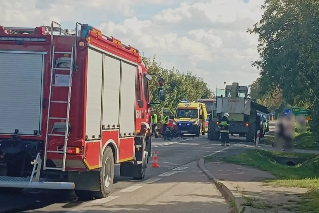 Wypadek w Makowie