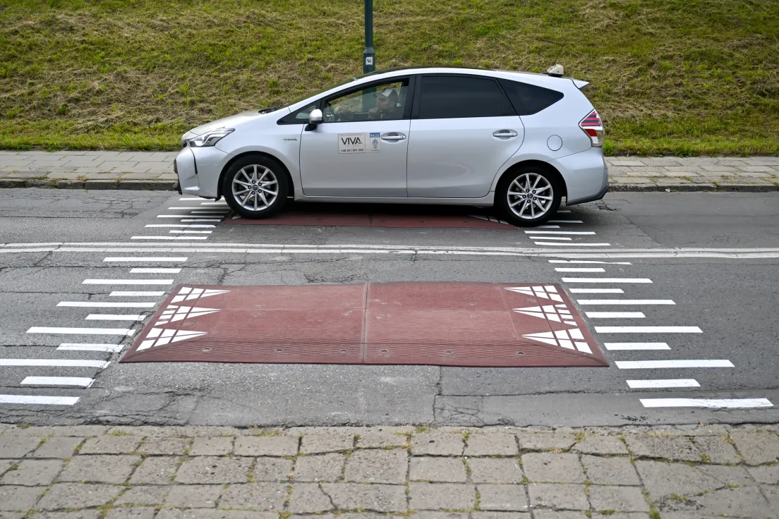 Progi zwalniające w miejscu wypadku