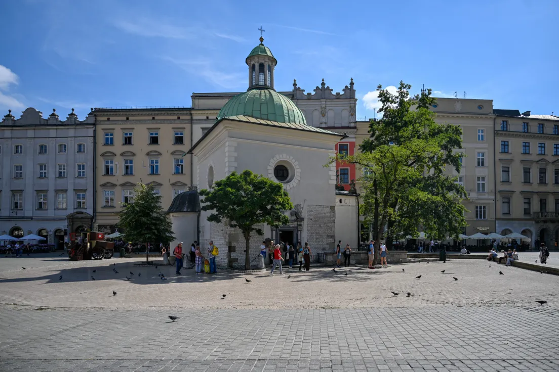 Zieleń na Rynku Głównym