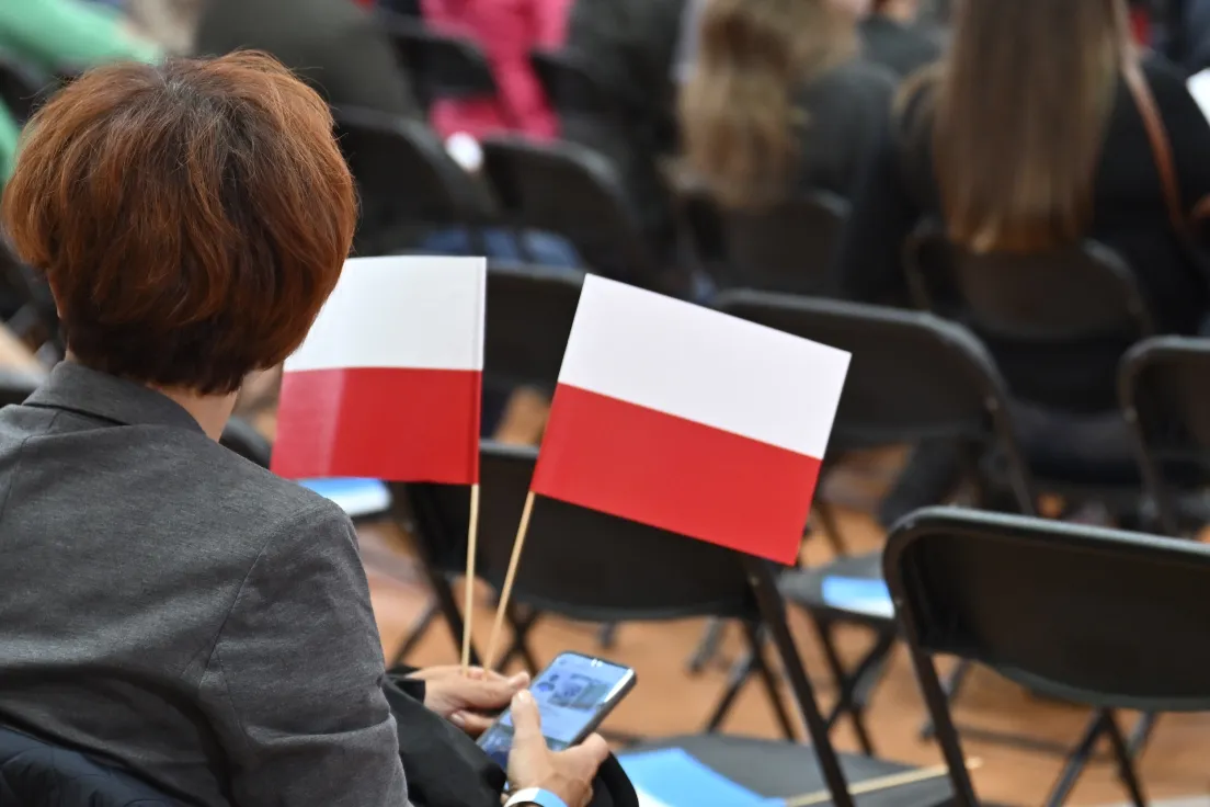 Spotkanie z Moniką Piątkowską i Donaldem Tuskiem