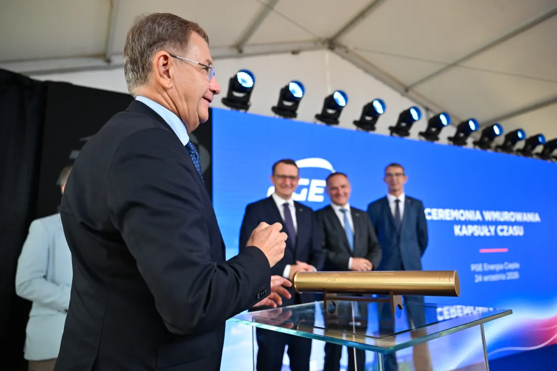 Wmurowanie kamienia węgielnego pod budowę nowego źródła Energi dla miasta