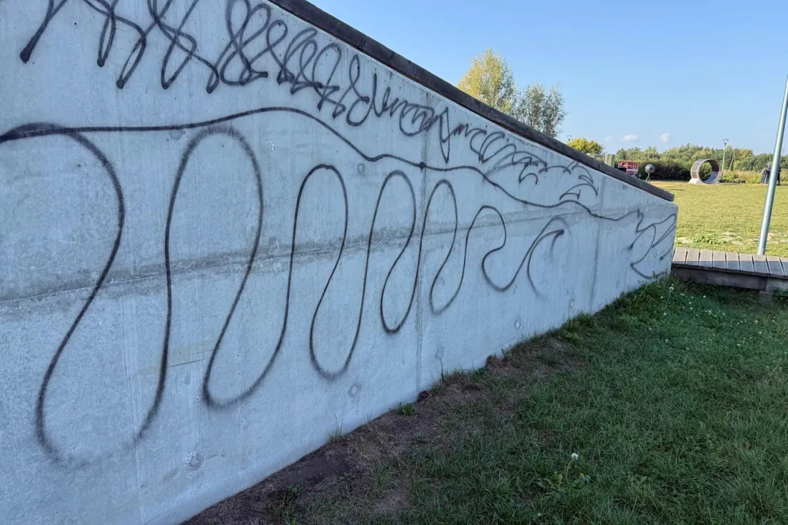 Zniszczone Niepołomickie Błonia