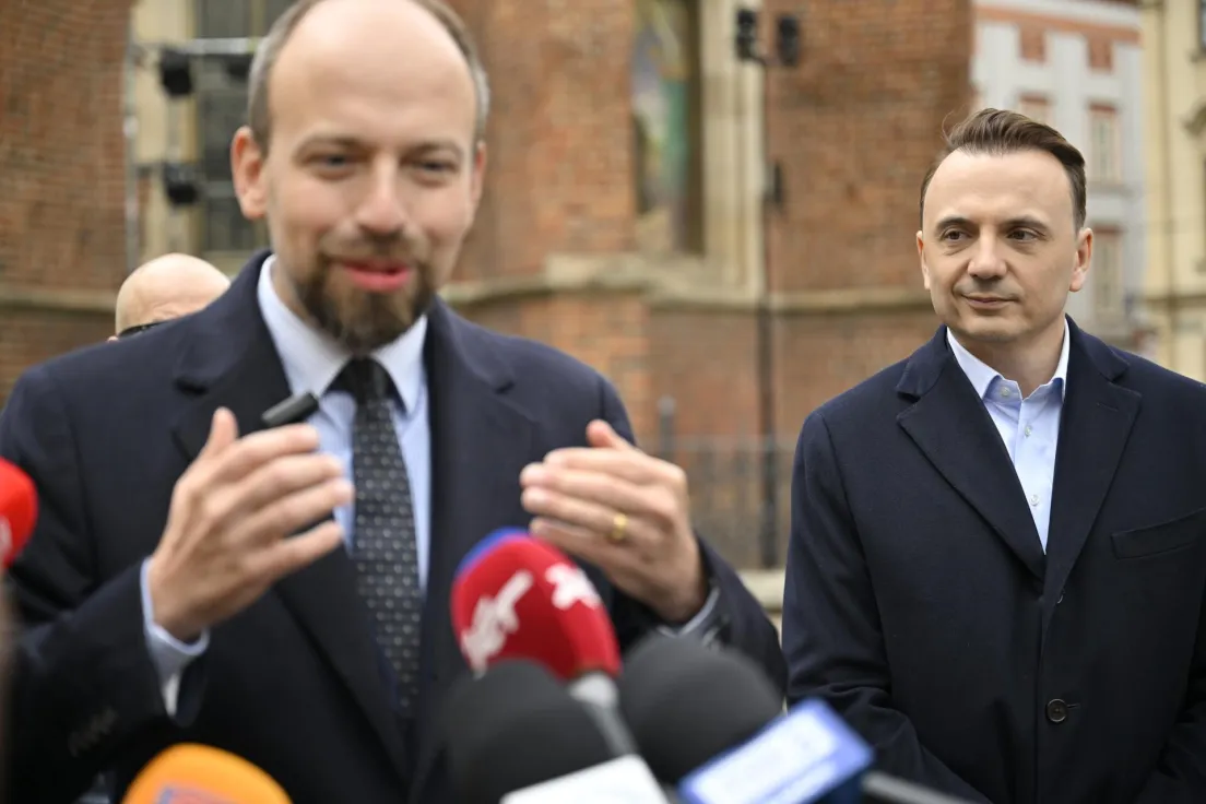 Jan Hoffman przekazuje swoje poparcie Łukaszowi Gibale