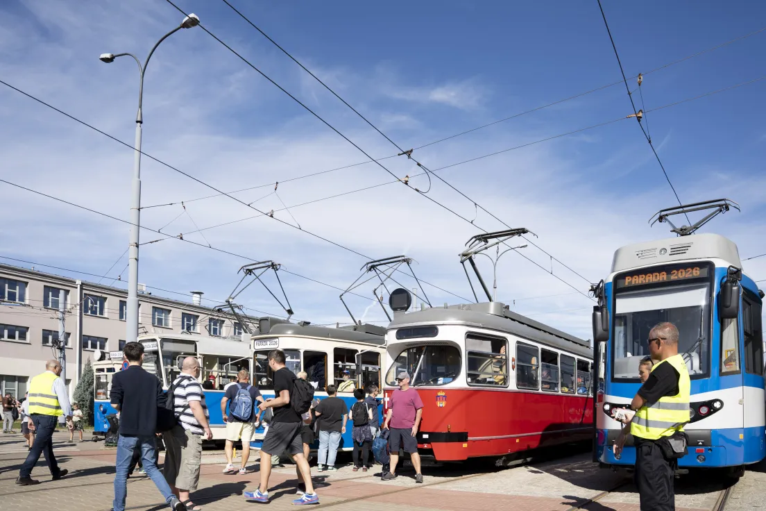 Parada tramwajów 2026