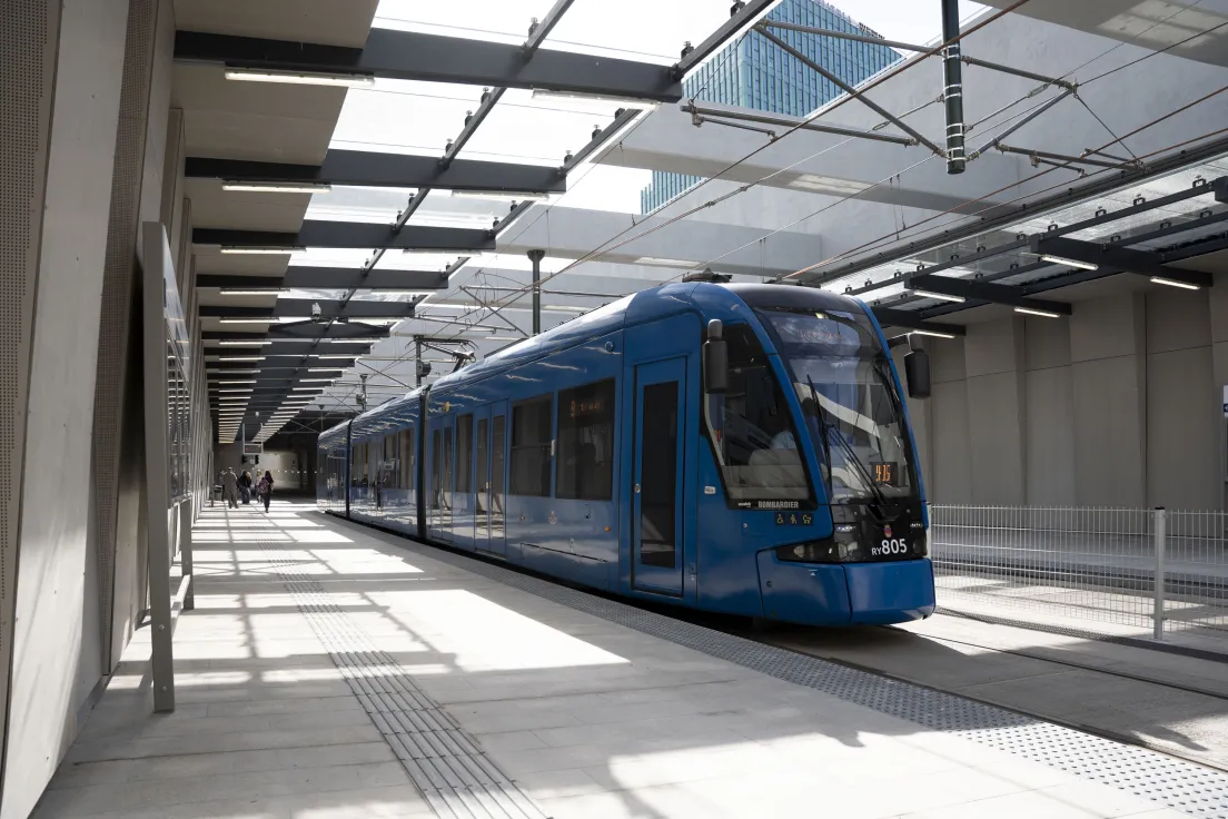 Nowootwarta linia tramwajowa do mistrzejowic.