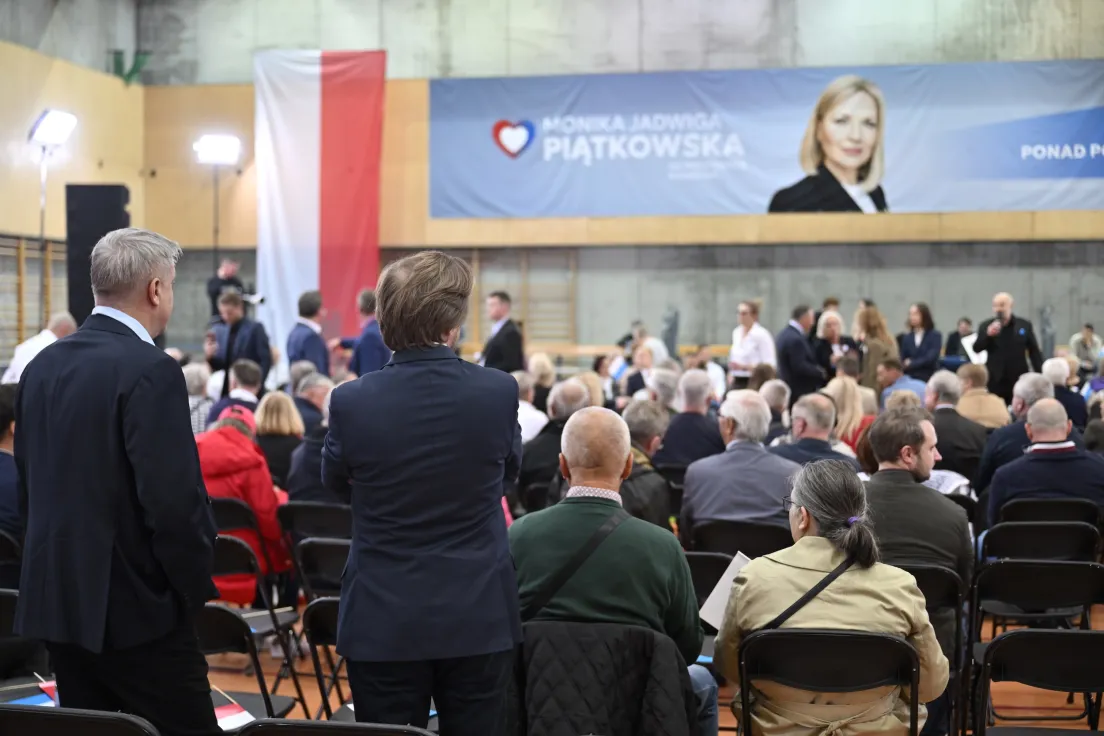 Spotkanie z Moniką Piątkowską i Donaldem Tuskiem