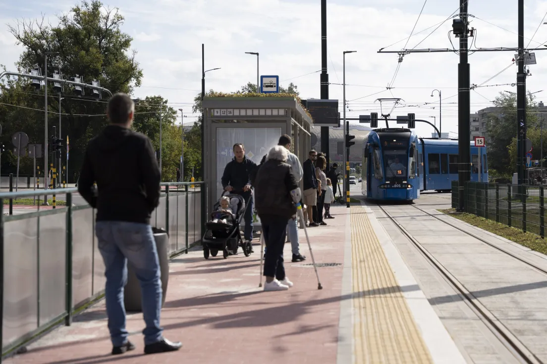 Nowootwarta linia tramwajowa do mistrzejowic.