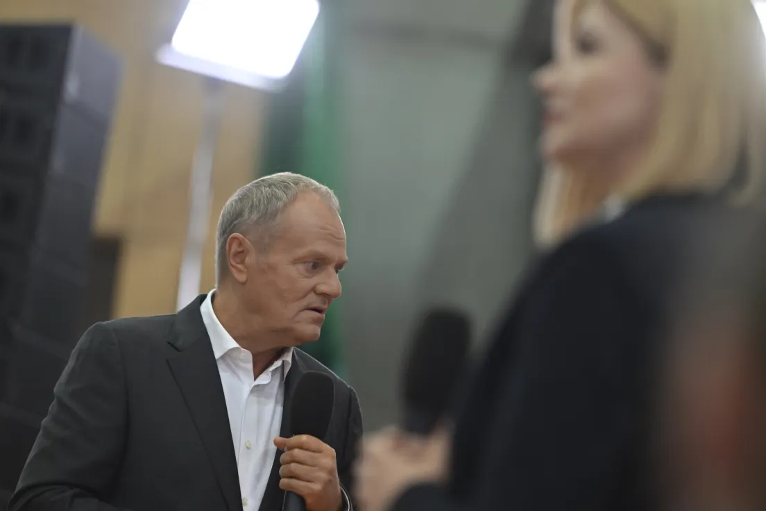 Spotkanie z Moniką Piątkowską i Donaldem Tuskiem
