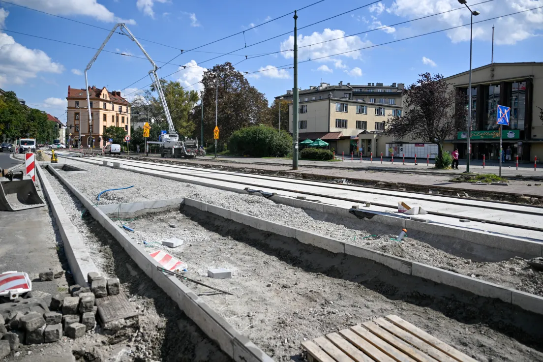 Remont na ul. Grzegórzeckiej