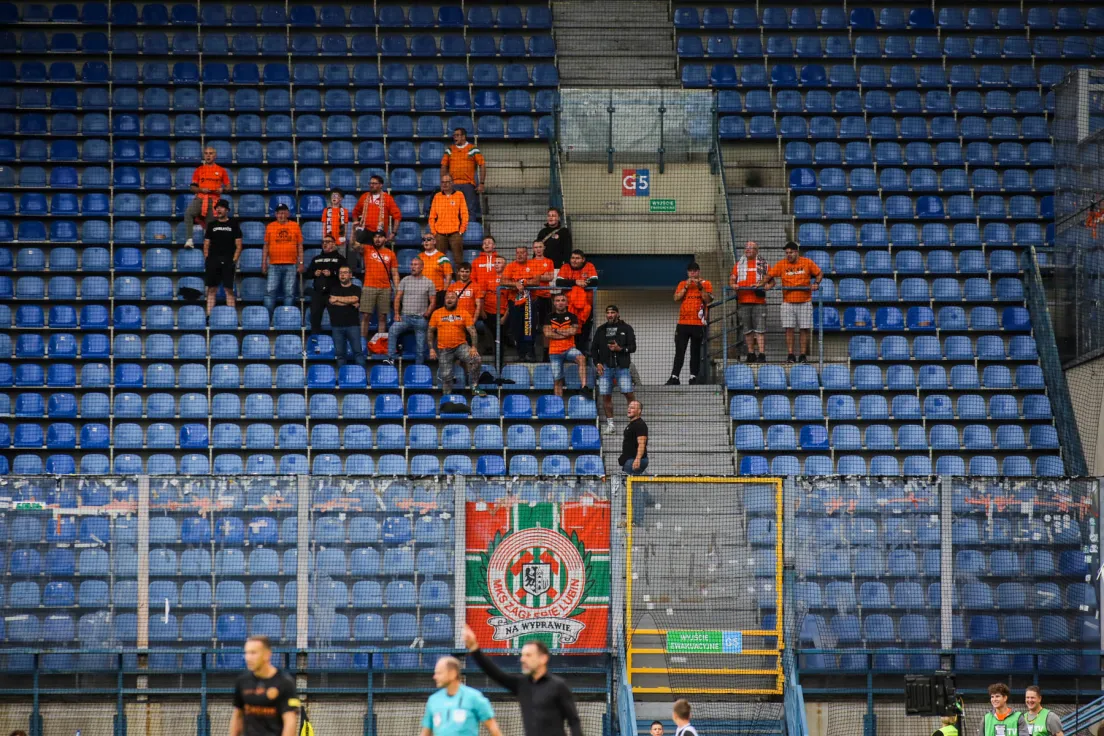 Mecz Wieczysta Kraków - Zagłębie Lubin
