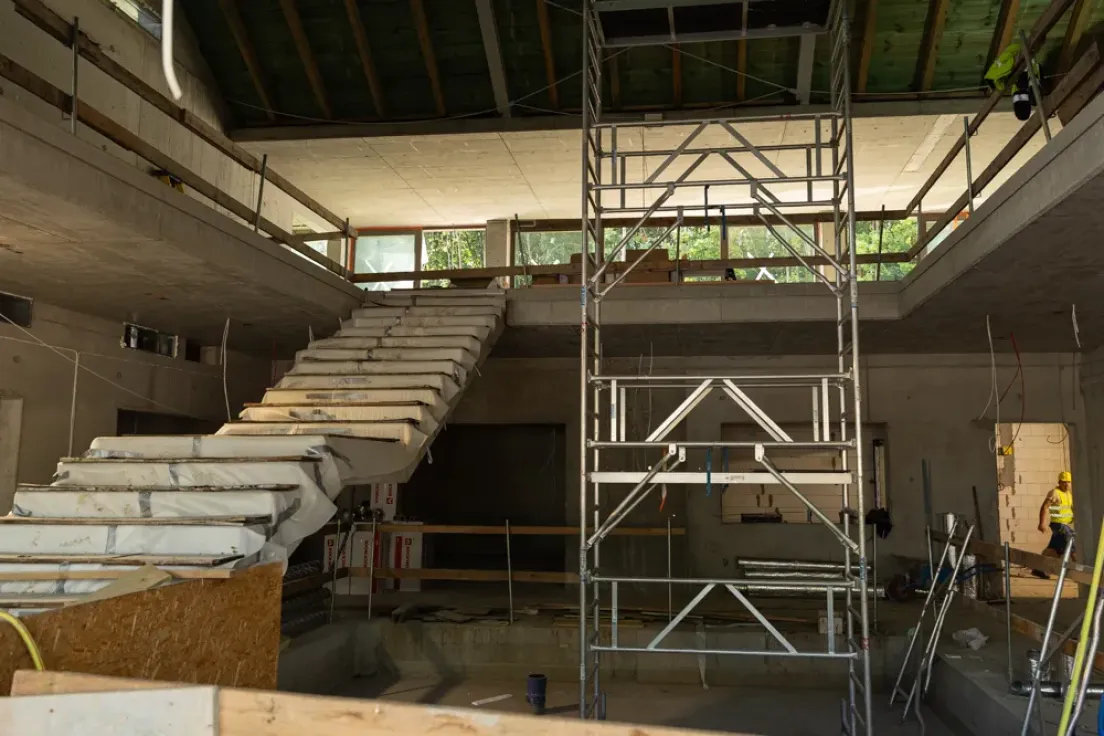 Budowa -  Jurajskie Centrum Edukacji Przyrodniczej EkoMałopolska