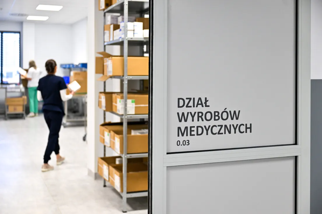 Nowa zautomatyzowana apteka szpitalna w szpitalu Rydygiera