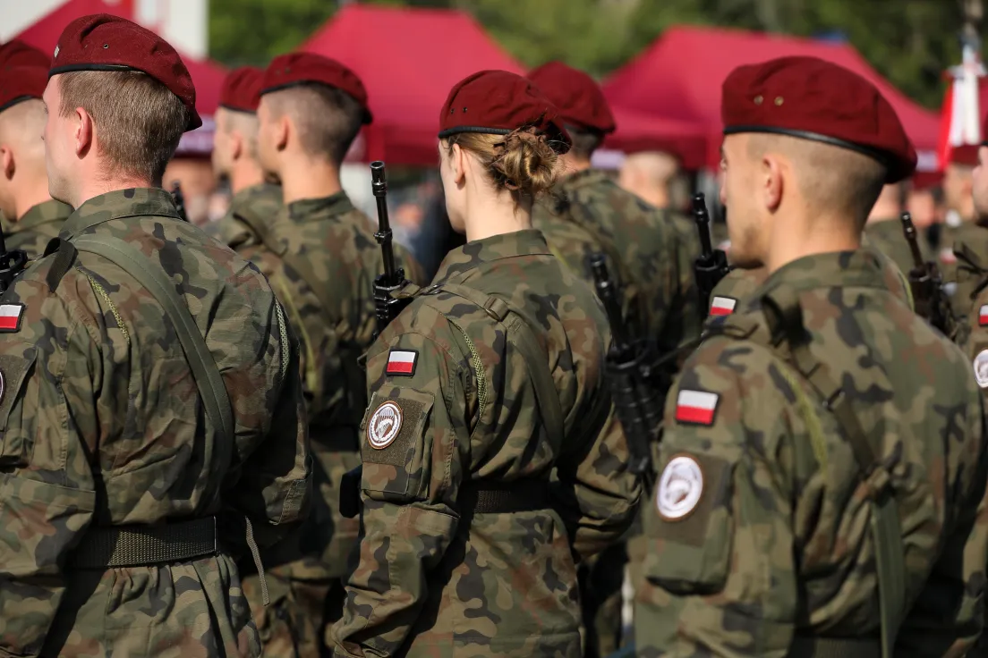Swieto 6 Brygady Powietrznodesantowej w Krakowie