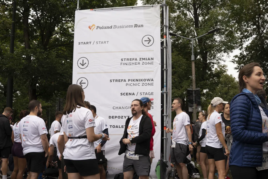 Poland Business Run wokół Krakowskich Błoń