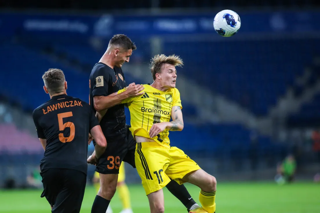 Mecz Wieczysta Kraków - Zagłębie Lubin