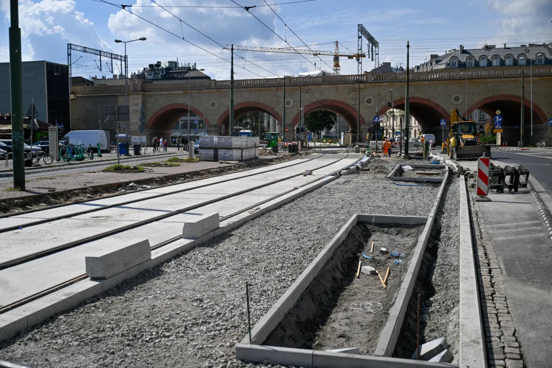 Remont na ul. Grzegórzeckiej