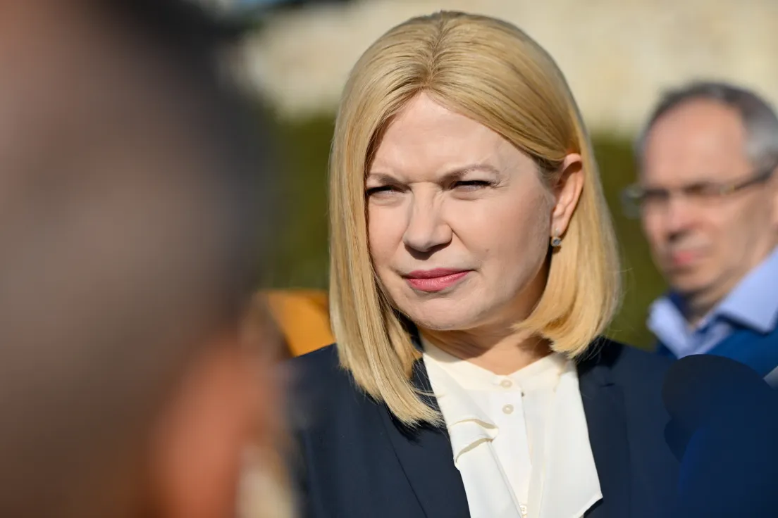 Konferencja kandydatki Koalicji Obywatelskiej po pierwszej turze wyborów na Prezydenta Miasta