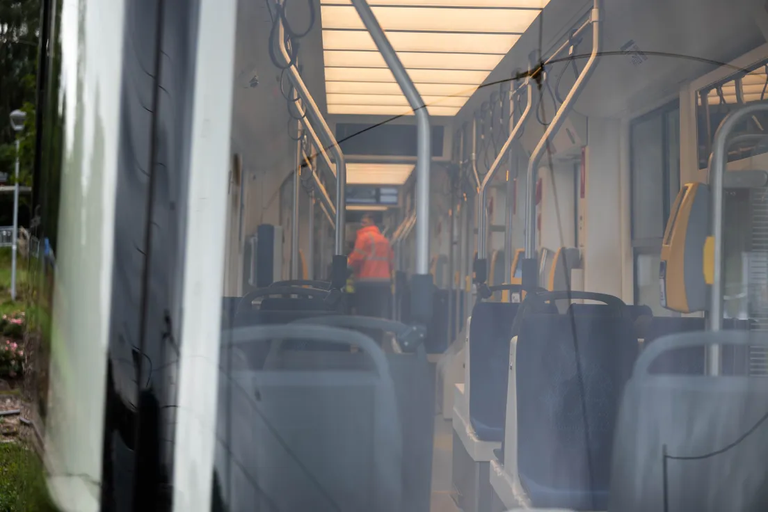Przejazd testowy nową linią do Mistrzejowic