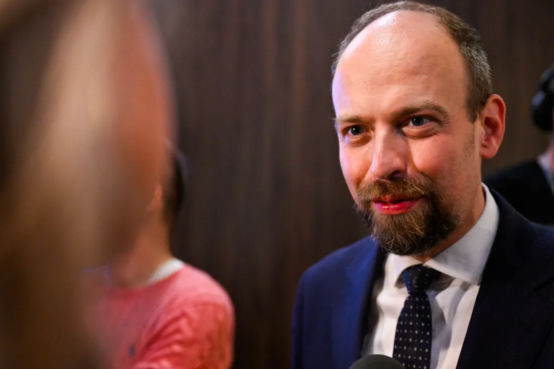 Wieczór wyborczy w sztabie Łukasz Gibały