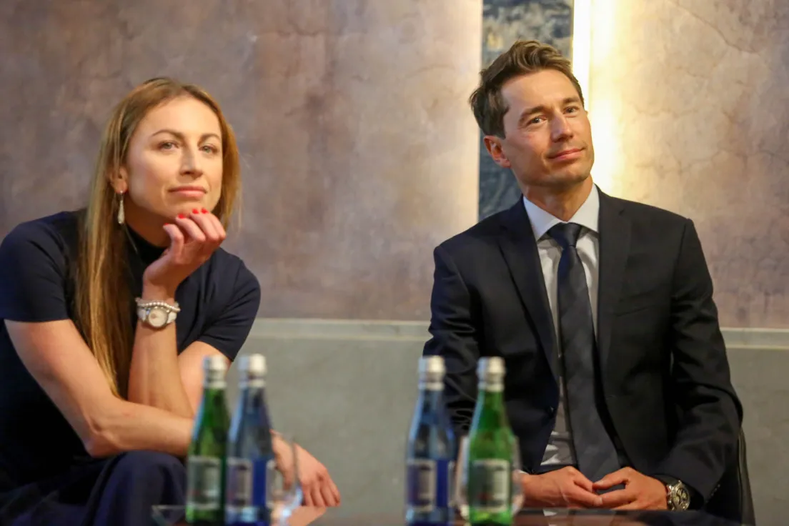 Kamil Stoch i Justyna Kowalczyk nagrodzeni przez region Val di Fiemme