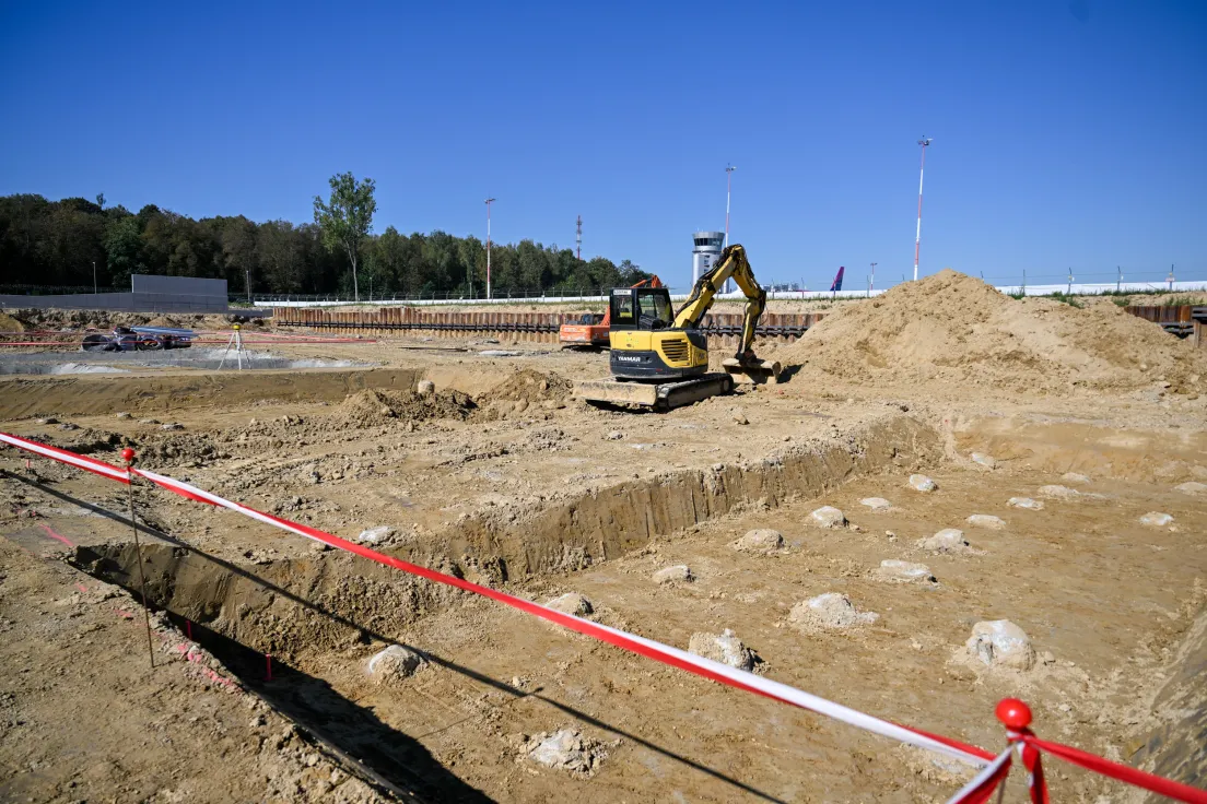 Wmurowanie kamienia węgielnego pod budowę nowego terminala na lotnisku w Balicach