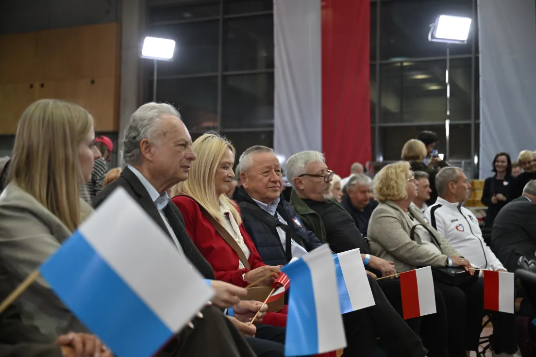 Spotkanie z Moniką Piątkowską i Donaldem Tuskiem