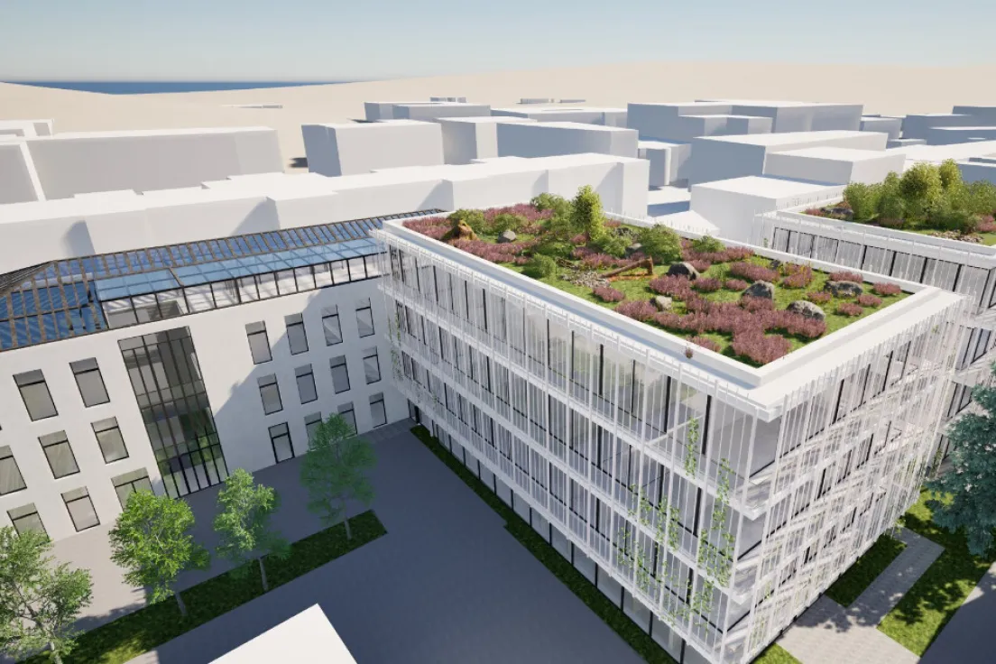 Małopolskie Centrum Psychiatrii w Krakowie, wizualizacja