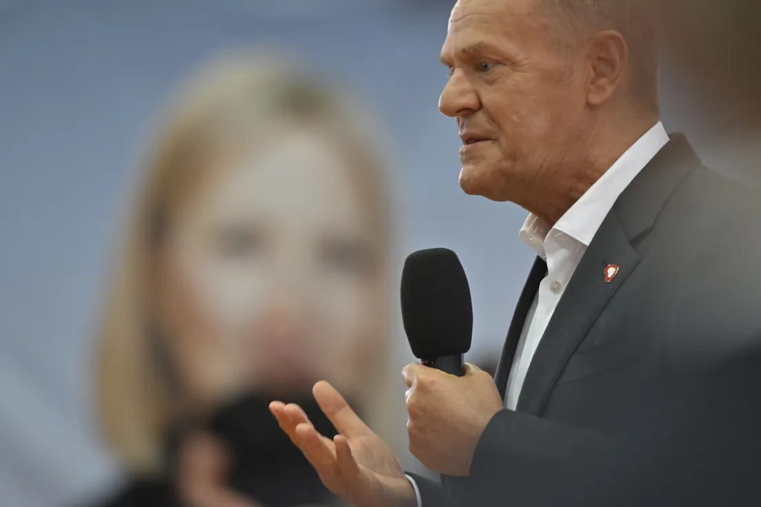Spotkanie z Moniką Piątkowską i Donaldem Tuskiem
