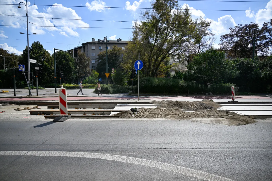 Remont na ul. Grzegórzeckiej