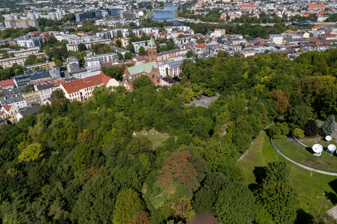 Teren przy ul. Redemptorystów na Krzemionkach