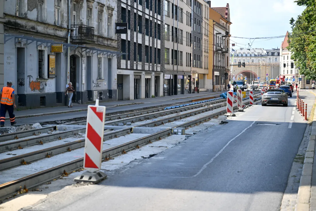 Remont na ul. Grzegórzeckiej