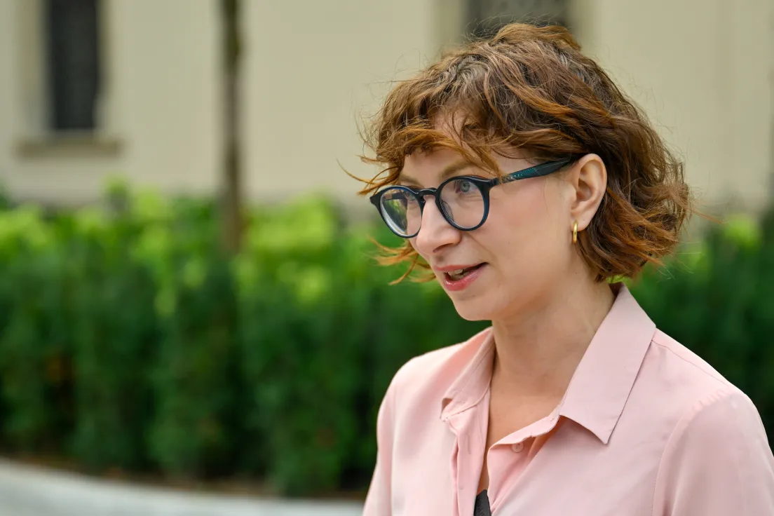 Kandydatka na prezydenta miasta Daria Gosek-Popiołek