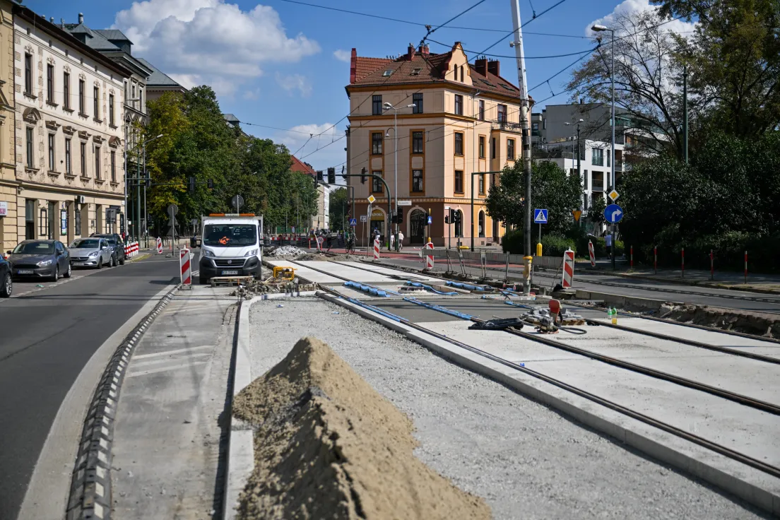 Remont na ul. Grzegórzeckiej