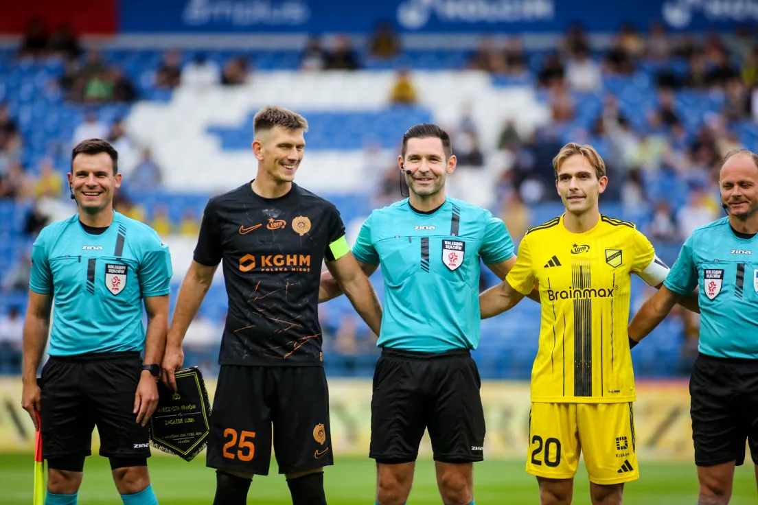 Mecz Wieczysta Kraków - Zagłębie Lubin