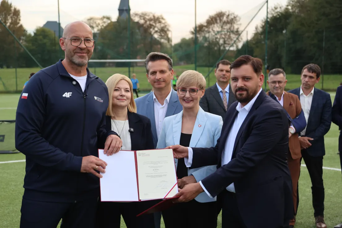 Od lewej: Jakub Rutnicki i Monika Piątkowska