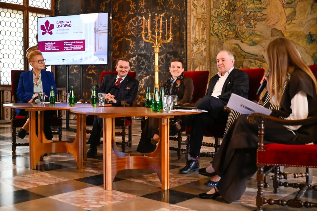 Konferencja zapowiadająca program darmowego listopada na Zamkach w Polsce