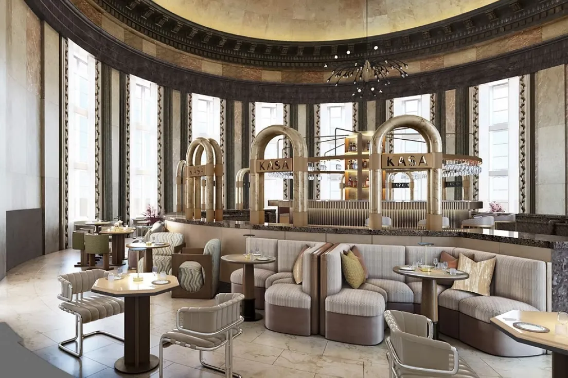 Projekt wnętrz hotelu JWW Marriott