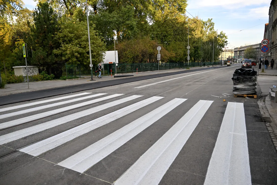 Remont ul. Grzegórzeckiej w Krakowie