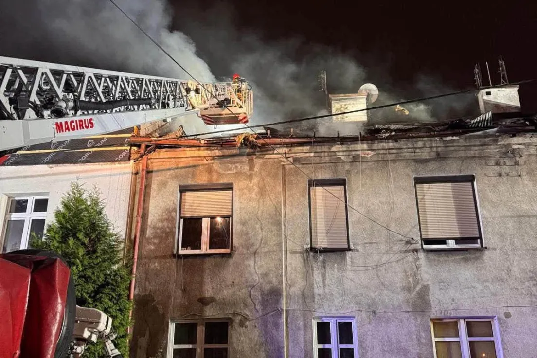 Pożar przy ul. Chłodnek