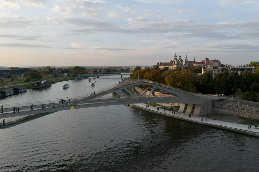 Otwarcie kładki Ludwinów-Kazimierz