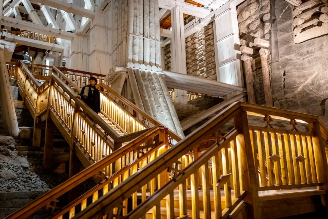 Hao Rao w Kopalni Soli „Wieliczka”