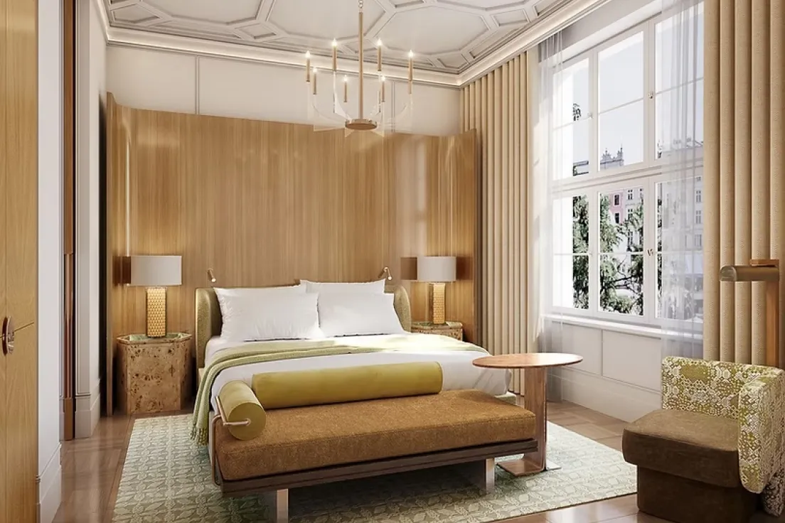 Projekt wnętrz hotelu JW Marriott