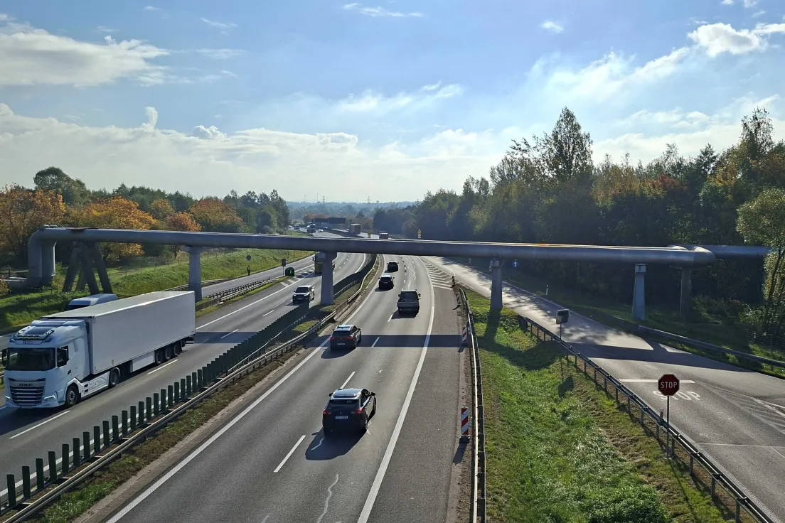 Autostrada A4 między węzłami Kraków Skawina i Kraków Południe