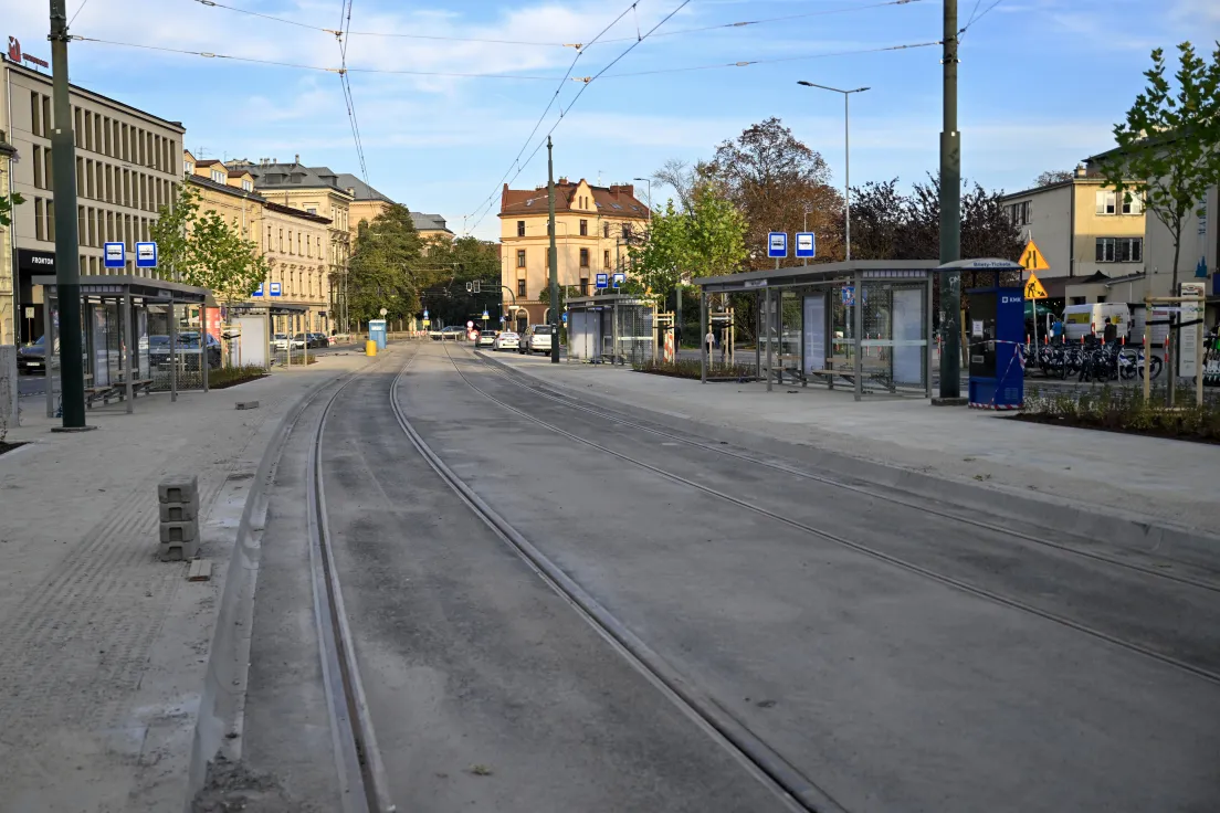 Remont ul. Grzegórzeckiej w Krakowie