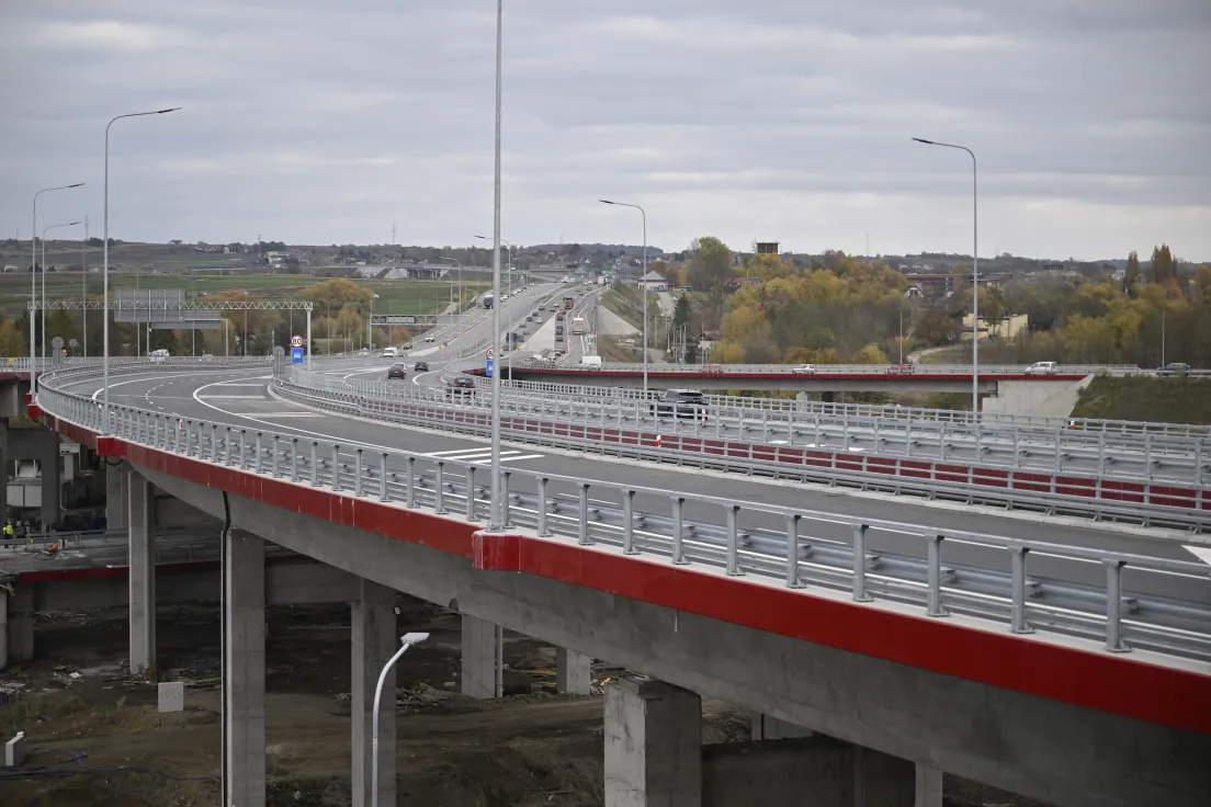 Otwarcie estakad na węźle S7 Kraków Mistrzejowice