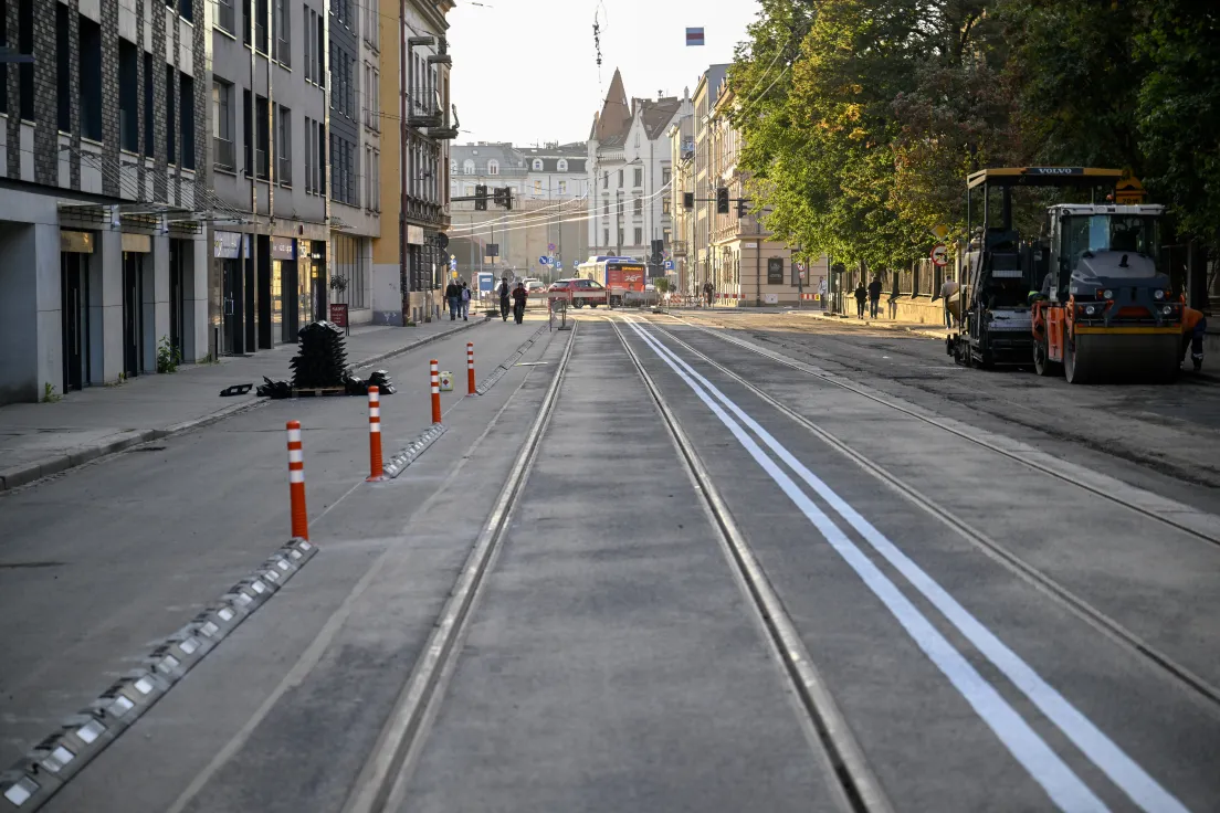Remont ul. Grzegórzeckiej w Krakowie